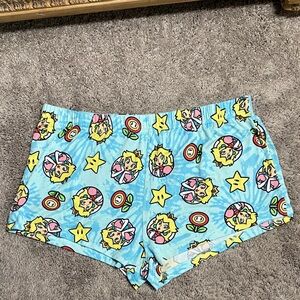 Nintendo Mario bro. Blue Character Patterned sleep wear Shorts